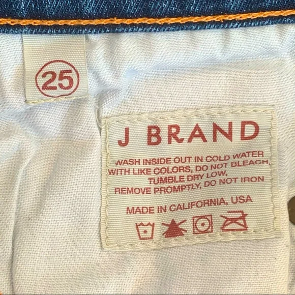 J BRAND Low-Rise Pencil Leg Ink Skinny Jeans Short Inseam Hemmed - Picture 4 of 15